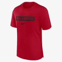 Georgia Bulldogs Sideline Player чоловічі Nike Dri-FIT College футболка колір червоний
