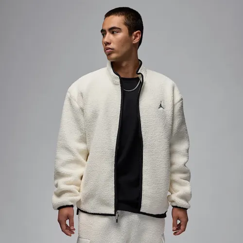 Nike Jordan Flight чоловічі High-Pile Fleece Куртка колір білий