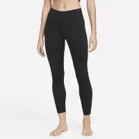 Nike Yoga жіноча З високою талією 7/8 лосіни колір чорний