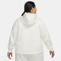 Nike Sportswear Tech Fleece Windrunner женская Full-Zip Толстовка с капюшоном (большие размеры) цвет коричневый
