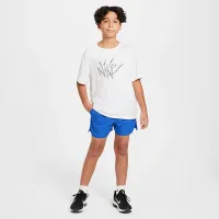 Nike Multi Tech Big дитячі Dri-FIT Woven шорти блакитний