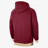 Oklahoma мужские Nike College Retro Fleece Толстовка с капюшоном цвет красный