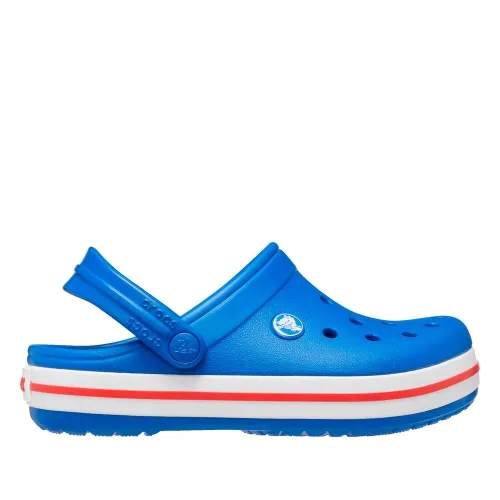 Шлёпанцы Crocs Toddler Crocband Clog 207005-4KZ - Голубые
