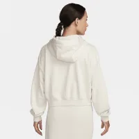 Nike Sportswear Club Fleece жіноча оверсайз Cropped Толстовка з капюшоном колір сірий