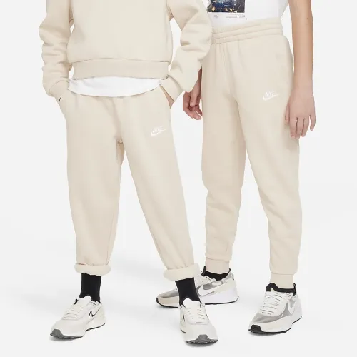 Nike Sportswear Club Fleece Big детские Joggers цвет коричневый