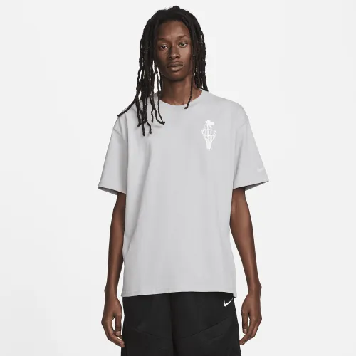 Nike Men's Max90 баскетбольне T-Shirt Grey