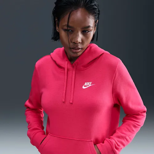 Nike Sportswear Club Fleece женская Pullover Толстовка с капюшоном Pink