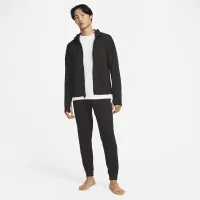 Nike Yoga Dri-FIT мужские Full-Zip Jersey Толстовка с капюшоном цвет черный