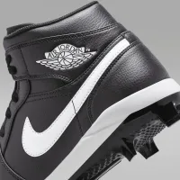 Nike Jordan 1 Retro MCS чоловічі бейсбольні бутси колір чорний