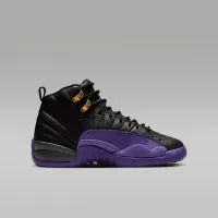 Nike Air Jordan 12 Retro Big дитячі Кросівки колір чорний