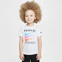 Nike Sportswear Toddler Sportswear Swoosh футболка колір білий