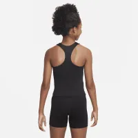 Nike Swoosh Big дитячі (Girls') Tank Sports Bra колір чорний