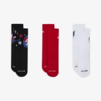 Nike Dri-FIT Little детские Boxy Crew носки (3 пары) многоцветный