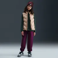 Nike Sportswear Club Fleece Big дитячі Loose Pants колір червоний