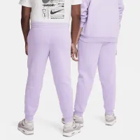 Nike Sportswear Club Fleece Big дитячі Joggers (Extended Size) колір фіолетовий