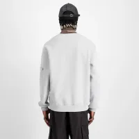 Кофта/футболка Alpha Industries Satin Logo Sweater 148311666 - Біла