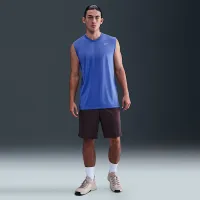 Nike Dri-FIT Legend чоловічі Sleeveless Fitness футболка блакитний