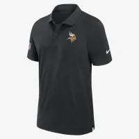 Minnesota Vikings Sideline чоловічі Nike Dri-FIT NFL Polo колір чорний