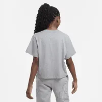Nike Sportswear Big дитячі (Girls') футболка колір сірий