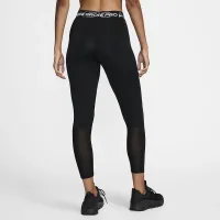 Nike Pro женская Mid-Rise 7/8 Graphic лосины цвет черный