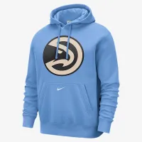Atlanta Hawks Club City Edition мужские Nike NBA Fleece Pullover Толстовка с капюшоном синий