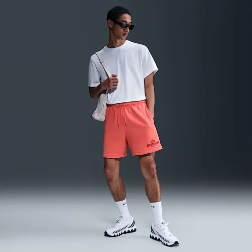 Nike Club чоловічі French Terry Flow шорти Orange