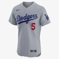 Fколір червонийdie Freeman Los Angeles Dodgers чоловічі Nike Dri-FIT ADV MLB Elite Jersey колір сірий
