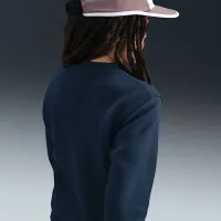 Nike Sportswear Club Fleece Big детские Crew-Neck свитшот синий