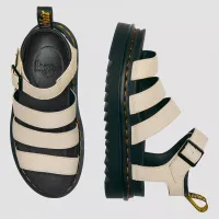 Сандали Dr Martens Blaire Pisa Leather Strap Platform 30706292 - Бежевый