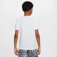 Nike Trophy23 Big детские Dri-FIT Short-Sleeve Top цвет белый