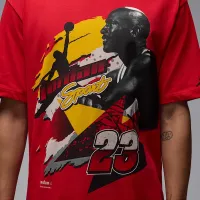Nike Jordan мужские футболка цвет красный