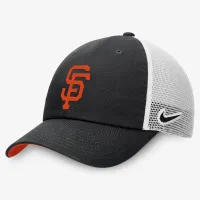 San Francisco Giants Heritage86 чоловічі Nike MLB Trucker Adjustable Hat колір чорний