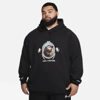 Nike LeBron мужские Pullover Fleece Толстовка с капюшоном цвет черный