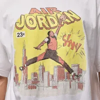 Nike Jordan мужские Comic футболка цвет белый
