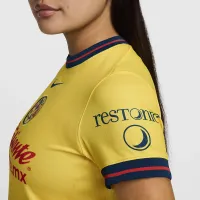 Club Америка 2024/25 Stadium Home женская Nike Dri-FIT Soccer Replica Jersey Yellow