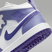 Nike Jordan 1 Mid Little дитячі Кросівки колір фіолетовий