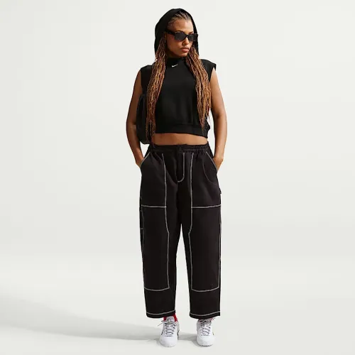Nike Sportswear жіноча Loose Low-Rise Carpenter Pants колір чорний