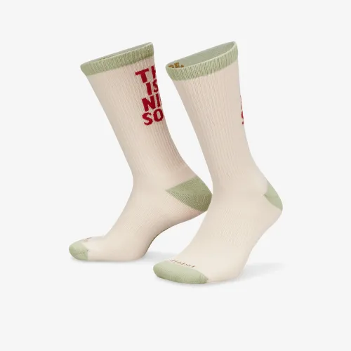 Nike Everyday Plus Cushioned Crew носки (1 пара) цвет коричневый