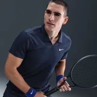 NikeCourt Slam чоловічі Dri-FIT ADV Tennis Polo блакитний