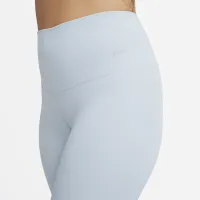 Nike Zenvy женская Gentle-Support С высокой Талией 7/8 лосины синий