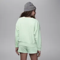 Nike Jordan Icon Play Big детские оверсайз Crew цвет зеленый