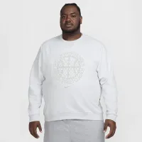 Nike Standard Issue мужские Dri-FIT баскетбольные Crew-Neck свитшот цвет серый