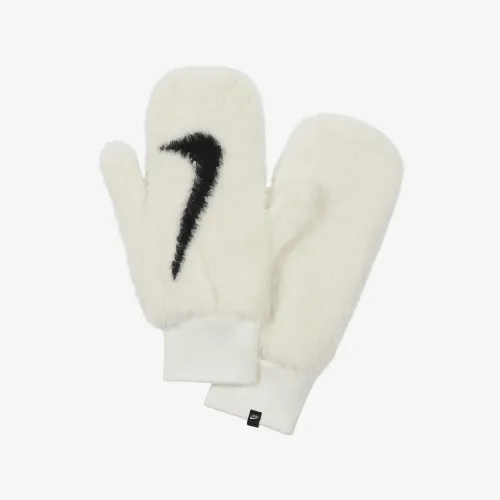 Nike Plush Knit Mittens колір білий