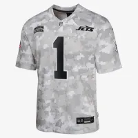 Ahmad Sauce Gardner New York Jets Salute to Service Big детские Nike Dri-FIT NFL Limited Jersey цвет белый