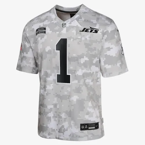 Ahmad Sauce Gardner New York Jets Salute to Service Big детские Nike Dri-FIT NFL Limited Jersey цвет белый