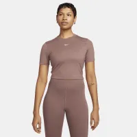 Nike Sportswear Essential жіноча Slim Cropped футболка колір фіолетовий