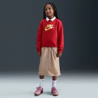 Nike Sportswear Club Fleece Big детские Crew-Neck свитшот цвет красный