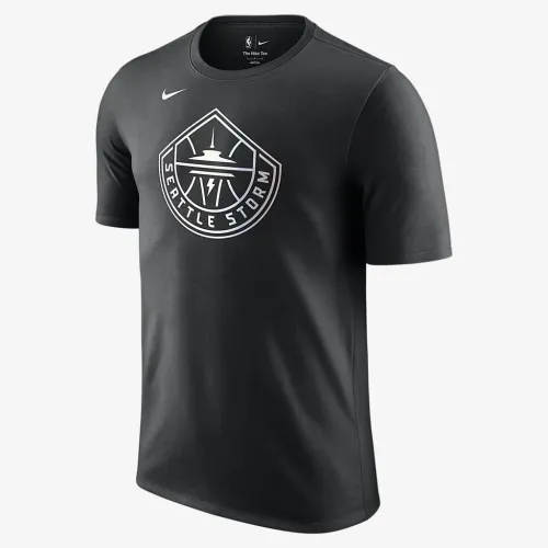 Seattle Storm Nike WNBA Iridescent Logo футболка цвет черный