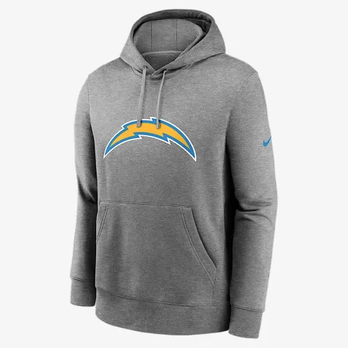 Los Angeles Chargers чоловічі Nike NFL Pullover Толстовка з капюшоном колір сірий
