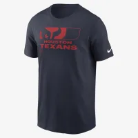 Houston Texans Air Essential чоловічі Nike NFL футболка блакитний